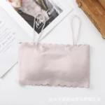 Soft comfortable slim belt stylish pad removable for women wear bra-One piece - Image 2