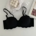 Women Solid Seamless Underwear Adjustable Push Up Wire Free Bralette Soft Fashion Female Breathable Lingerie - Bra - Image 13