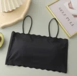 Soft comfortable slim belt stylish pad removable for women wear bra-One piece - Image 5