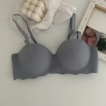 Women Solid Seamless Underwear Adjustable Push Up Wire Free Bralette Soft Fashion Female Breathable Lingerie - Bra - Image 12