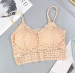 Lace Tube Imported Padded Push Up Lace Tube Strapless Bra For Women - One Piece