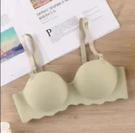 Women Solid Seamless Underwear Adjustable Push Up Wire Free Bralette Soft Fashion Female Breathable Lingerie - Bra - Image 11