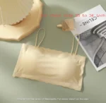 Soft comfortable slim belt stylish pad removable for women wear bra-One piece - Image 10