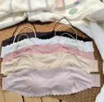 Soft comfortable slim belt stylish pad removable for women wear bra-One piece - Image 13