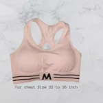Women premium soft stretch comfortable sports bra for running, fitness training, yoga, dancing and regular use