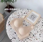 Women Lace Padded Seamless Soft Push Up Sports and Sleeping bra - Sports Bra - Image 3