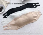 Strapless padded tube silk foam bra for women - One Piece - Bra - Image 21