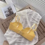 Women Solid Seamless Underwear Adjustable Push Up Wire Free Bralette Soft Fashion Female Breathable Lingerie - Bra - Image 4