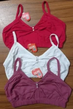 Semis Bra 3 Pieces comfortable cotton Semis Bra Genji for Women and Girls - Image 4