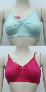 Semis Bra 2 Pieces comfortable cotton Semis Bra Genji for Women and Girls