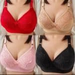 4 peace premium quality soft foam bra