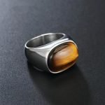 Tiger Eye Stone finger Ring for Men and Women - Image 3