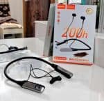 Recrsi Wireless Neckband Bluetooth Earphone RE-NY060 চার্জ ব্যাক আপ ২০০ ঘন্টা। - Image 3