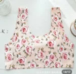 Imported Printed comfortable padded body shape bra for women-One piece - Image 3