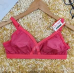 1 piece comfortable Indian Like me bra cotton big belt soft synthetic Bra for women - Image 3