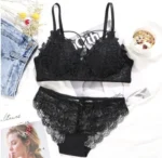Bra And Imported Modern Push Up Bra And Panty Set for Women - Image 5