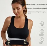 seamless sports Imported Premium soft comfortable seamless sports yoga padded sports wear bra for Women - One Piece Bra - Image 7