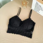 Adjustable Imported Thai soft cotton comfortable bra stylish bra long belt bra for women Imported New Stylish Comfortable Lace Padded Bra for Women(one Piece) - Image 2