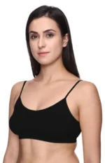 Imported Stretch Cotton Slim Strap Comfortable Tube Bra for Women - One Piece - Image 2