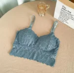 Adjustable Imported Thai soft cotton comfortable bra stylish bra long belt bra for women Imported New Stylish Comfortable Lace Padded Bra for Women(one Piece) - Image 3