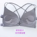 Imported Front Closure Women Bras Padded Wire Free Strappy Super Push Up Bralette Women Intimes Backless Underwear - Image 7