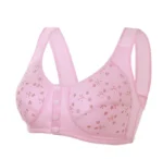 Imported Printed Front Button Soft Cotton sports Bra For New Born Baby Feeding(One Piece) - Image 4