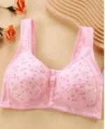 Imported Printed Front Button Soft Cotton sports Bra For New Born Baby Feeding(One Piece) - Image 3