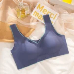 Imported Premium soft stretch new design modern comfortable sports bra Women - Image 5