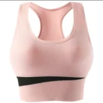 seamless sports Imported Premium soft comfortable seamless sports yoga padded sports wear bra for Women - One Piece Bra - Image 2