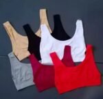 2 piece Semis sports cotton bra-teenagers bra - Image 2