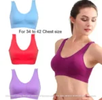Breathable Bra Soft Stylish free size Bra for Women (one piece) - Image 5