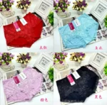 One Piece Imported Premium Lace Breathable Underwear Comfortable Panty for Women - Image 12