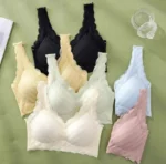 Thai Imported  soft cotton comfortable and stylish bra, adjustable long belt bra for women  (one Piece) - Image 4