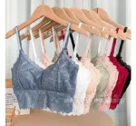 Adjustable Imported Thai soft cotton comfortable bra stylish bra long belt bra for women Imported New Stylish Comfortable Lace Padded Bra for Women(one Piece) - Image 8