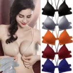 Imported Front Closure Women Bras Padded Wire Free Strappy Super Push Up Bralette Women Intimes Backless Underwear - Image 11
