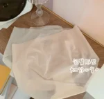 Imported Breathable Briefs Solid color mid waist Ice silk transparent stylish panty comfortable long time useable panty invisible antibacterial underwear for women - One Piece - Image 9