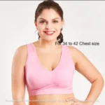 Breathable Bra Soft Stylish free size Bra for Women (one piece)