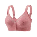 Imported Printed Front Button Soft Cotton Maternity Bra For New Born Baby Feeding(One Piece) - Image 6