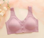 Imported Premium Maternity Bra Nursing Bra Front Button Bra Ice Silk comfortable Bra new born baby feeding Bra for women - Image 12
