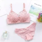 Bra And Imported Modern Push Up Bra And Panty Set for Women - Image 2