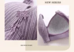 Imported Women Solid Seamless Push Up Wire Free Bralette Soft Female Breathable bra - Image 4