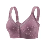 Imported Printed Front Button Soft Cotton Maternity Bra For New Born Baby Feeding(One Piece) - Image 5