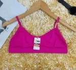 Imported Stretch Cotton Slim Strap Comfortable Tube Bra for Women - One Piece - Image 18