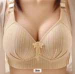 Imported Women Solid Seamless Push Up Wire Free Bralette Soft Female Breathable bra