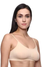Imported Stretch Cotton Slim Strap Comfortable Tube Bra for Women - One Piece - Image 14