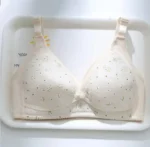 Imported Premium Breastfeeding Bra Maternity Bra Front Button Bra cotton Bra comfortable Bra new born baby feeding Bra for women - Image 11